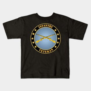 Infantry Veteran Kids T-Shirt